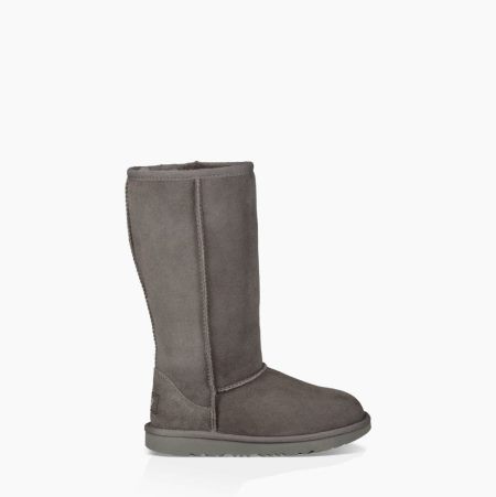 UGG Classic II Tall Grey Boots for Kids (RIUO12975)